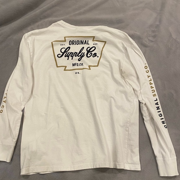 Large Mens Cotton On Tshirt Long Sleeve - Picture 4 of 4